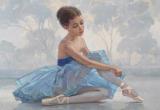 Балеринка в голубом